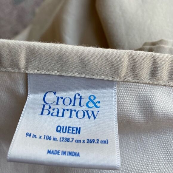 Croft & Borrow Flat Top Bed Sheet - Picture 3 of 6